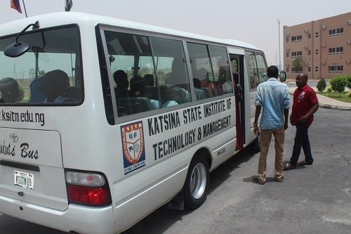 Transportation of Students to Parmanent Site